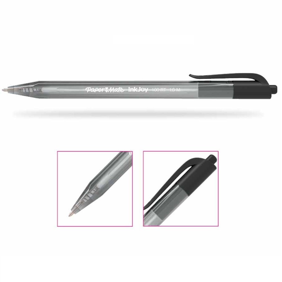 Długopis automatyczny Paper Mate Inkjoy 100RT niebieski