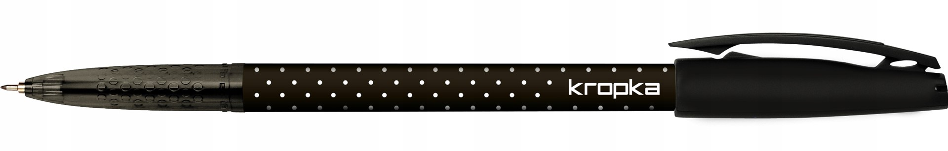 Długopis Rystor Kropka, 0,5 mm czarny