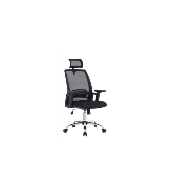 Fotel biurowy Mykonos czarny