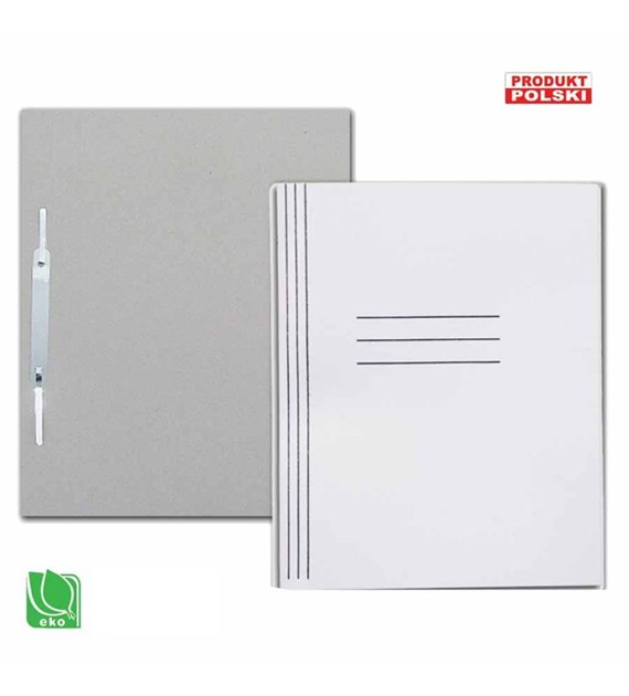 Skoroszyt tekturowy zwykły z fałdą A4 280g