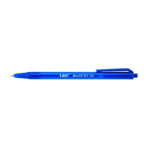 Długopis automatyczny Bic Round Stic Clic niebieski