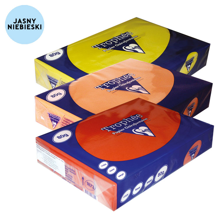 Papier ksero Trophee A3/80g j. niebieski