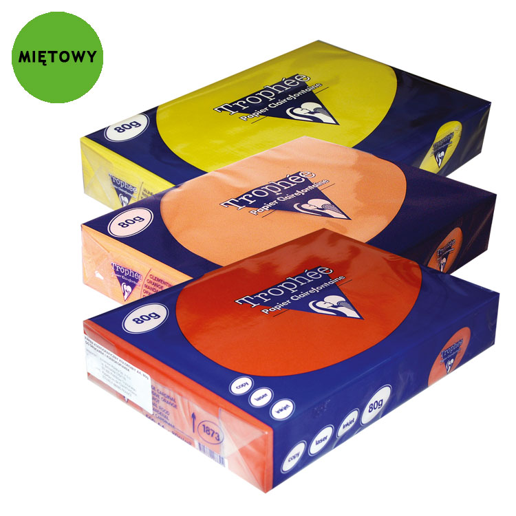 Papier ksero Trophee A4/80g słonecznikowy