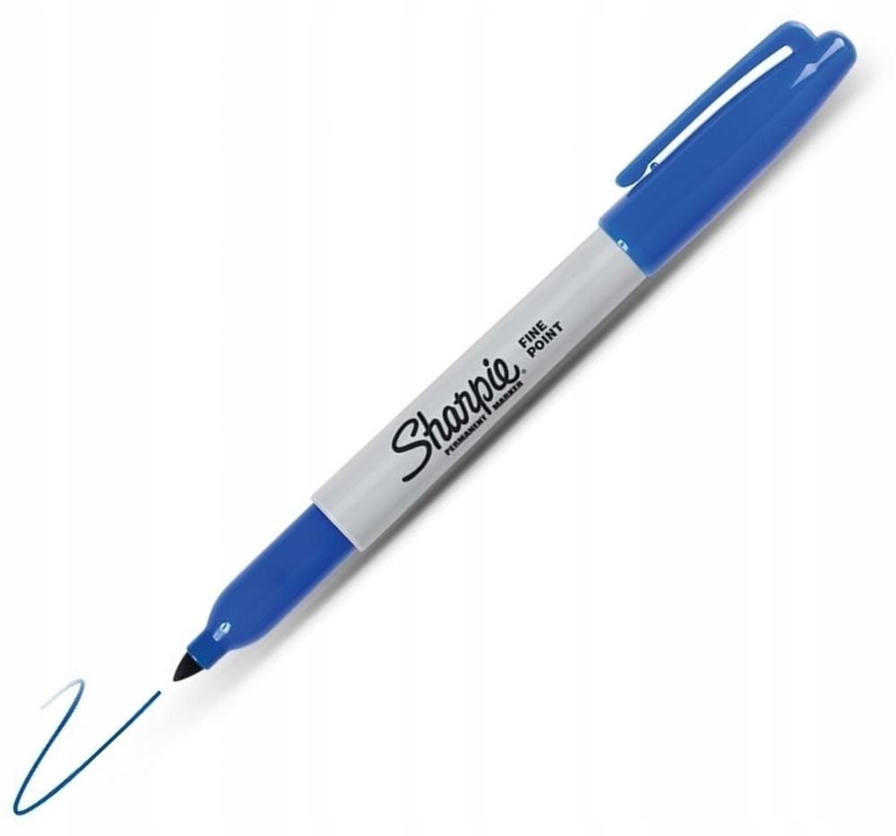 Marker permanentny Sharpie Fine niebieski