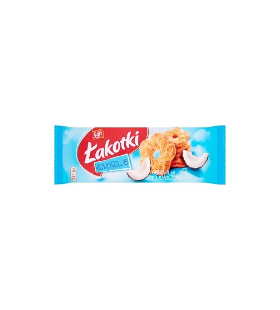 Ciasteczka Łakotki 168g kokosowe