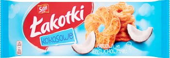Ciasteczka Łakotki 168g kokosowe