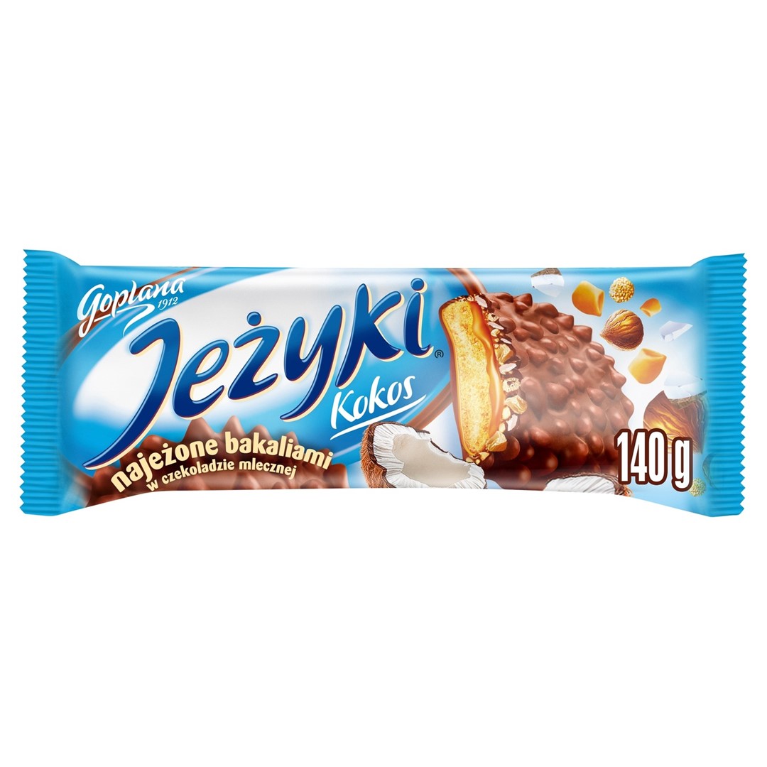 Ciastka Jeżyki 140g kokosowe