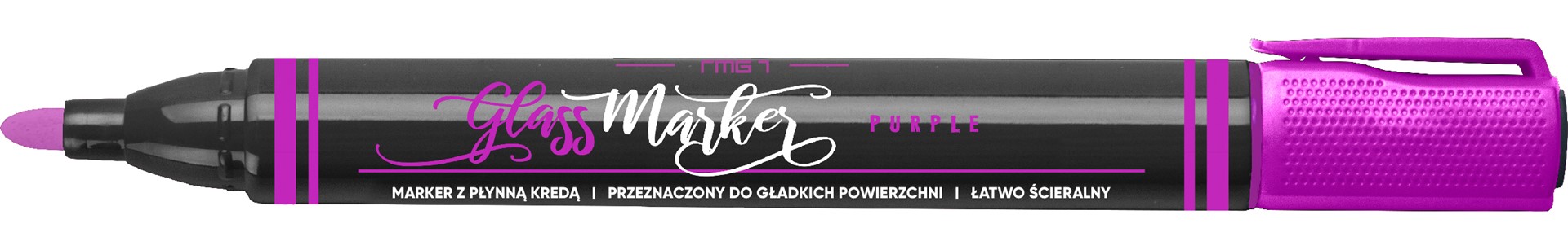 Marker do szkła Rystor RMG-1/P fioletowy