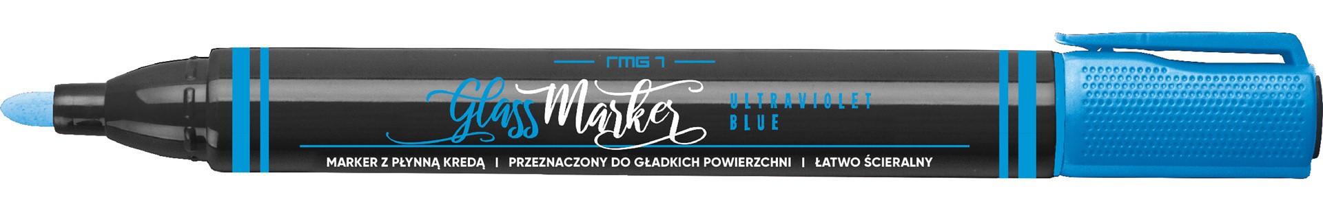 Marker do szkła Rystor RMG-1/P niebieski