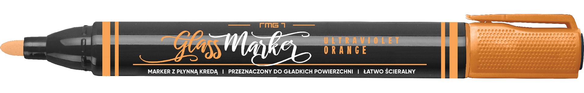 Marker do szkła Rystor RMG-1/P pomarańczowy