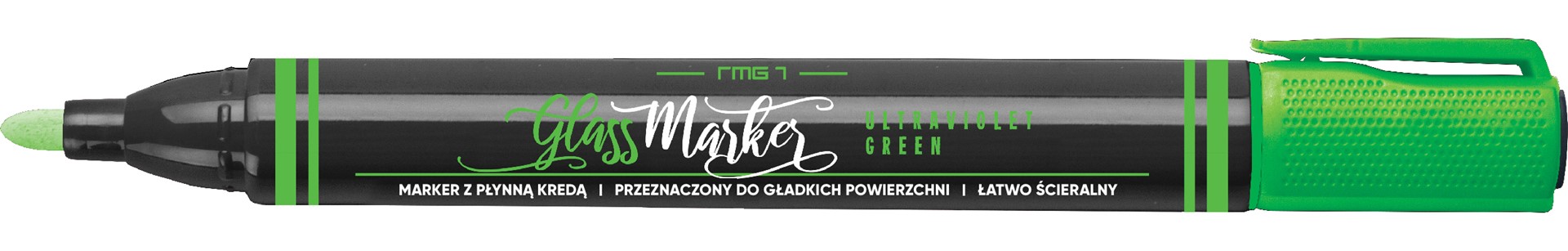Marker do szkła Rystor RMG-1/P zielony