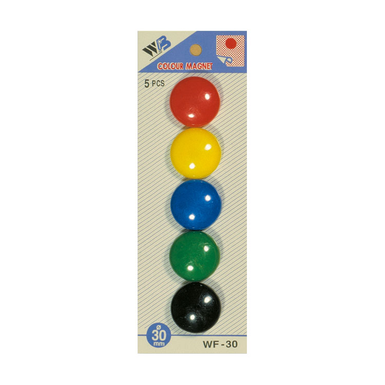 Magnesy Argo 30mm mix 5szt.