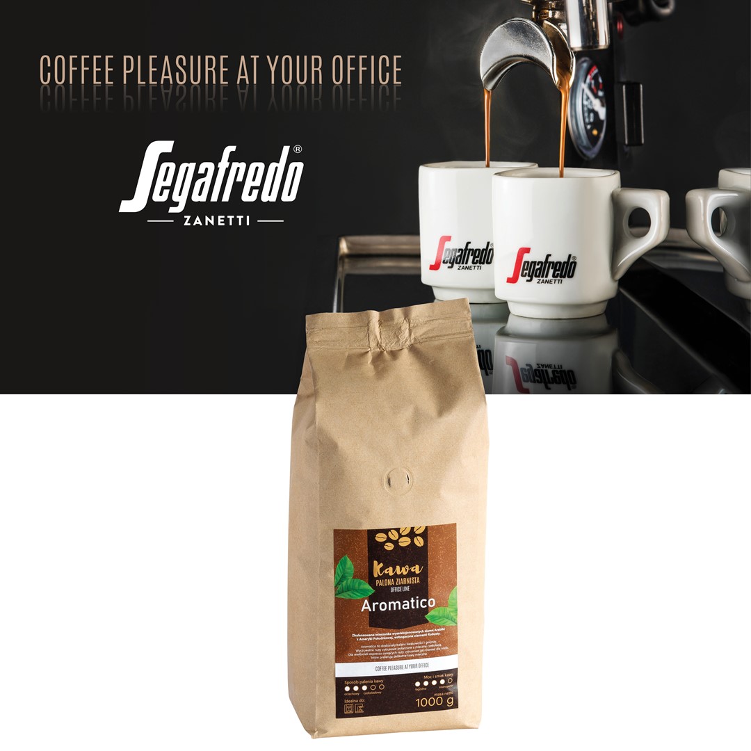 Kawa Segafredo Office Line Aromatico ziarnista 1kg