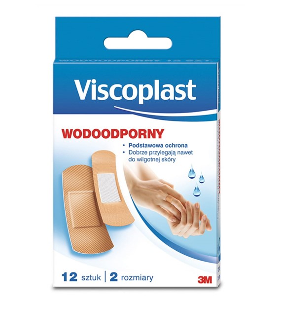 Plaster wodoodporny Viscoplast opak.12szt.