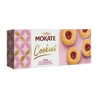 Ciastka Ringi z nadzieniem malinowym MOKATE 150g