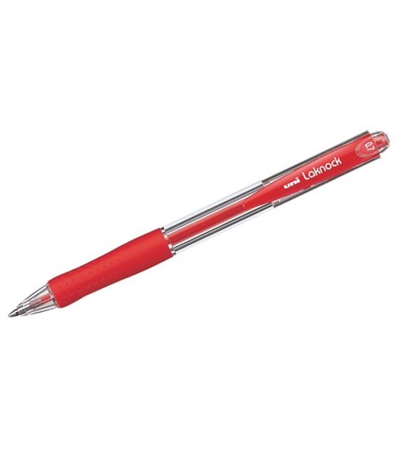 Długopis automatyczny Uni SN-100 czerwony