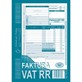 Faktura VAT RR dla rolników A5 (o+1k)