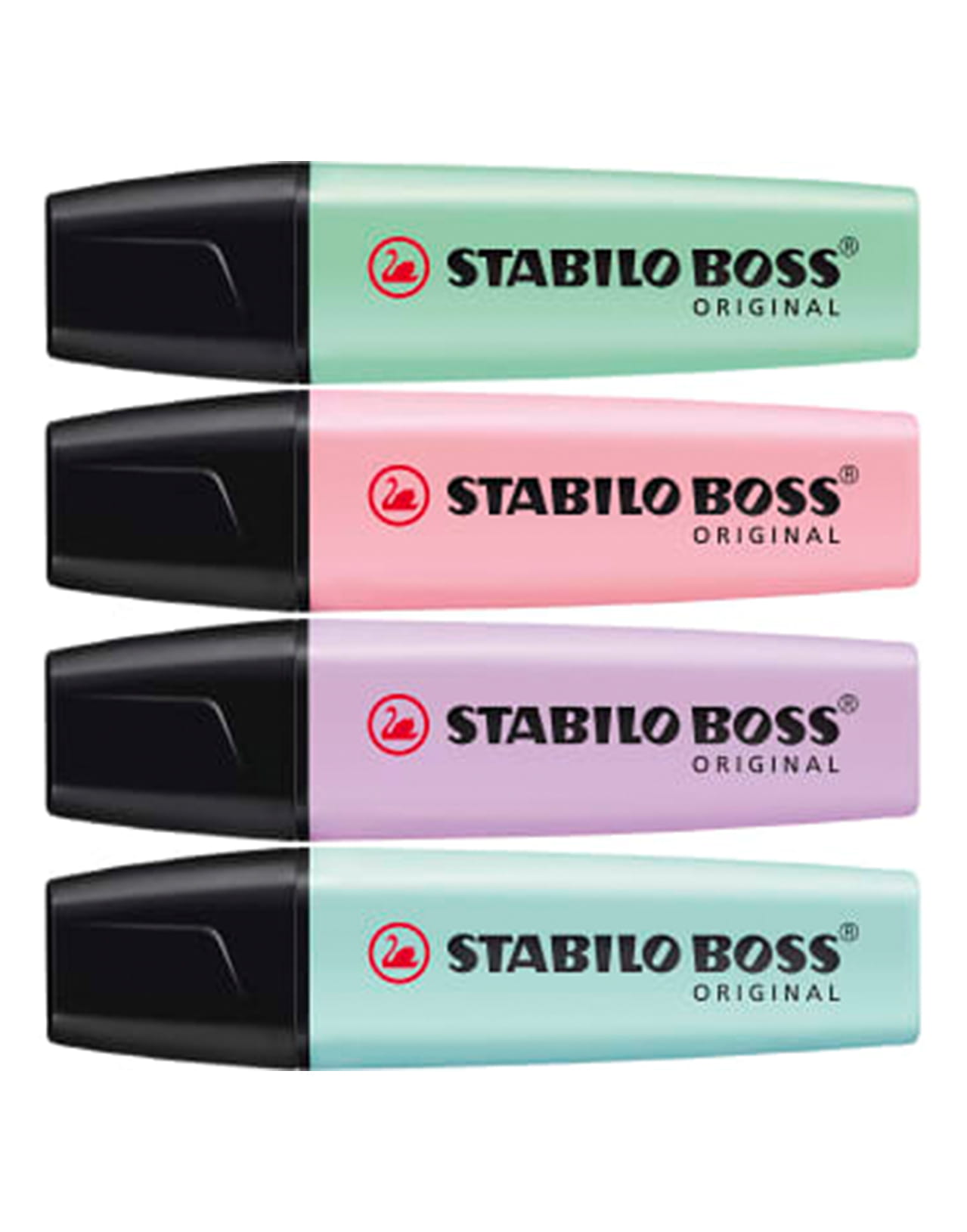 Zakreślacz Stabilo Boss 4-kolory pastel