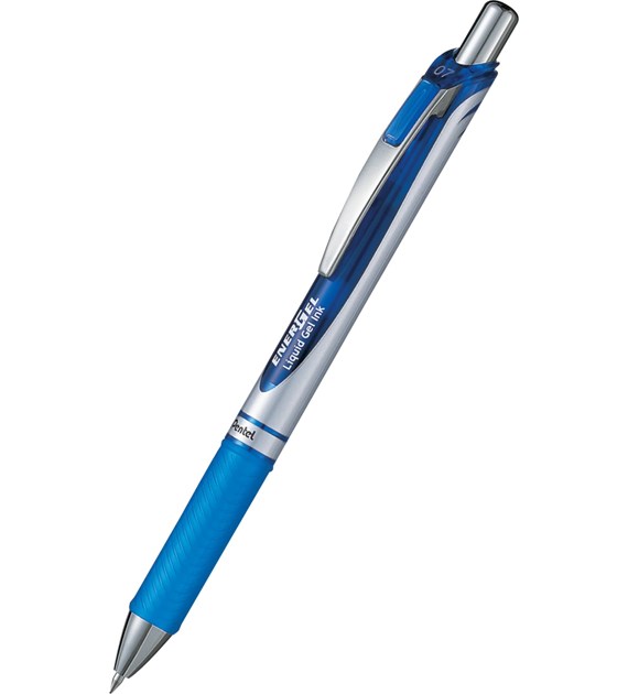 Pióro kulkowe Pentel EnerGel BL77 żółte 0,7 mm