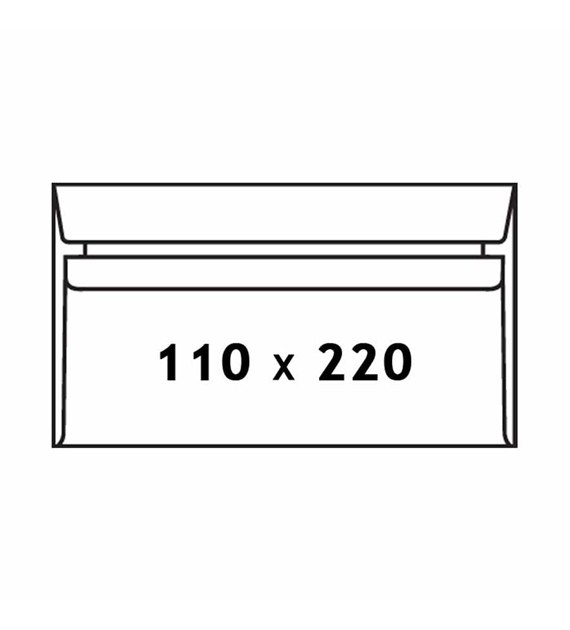 Koperta DL SK biała (50)