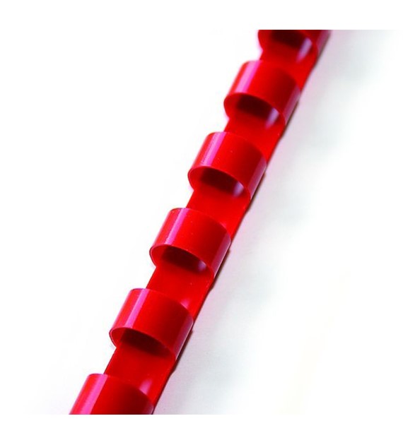 Grzbiet do bindowania 28,5mm czerwony 50szt