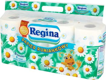 Papier toaletowy Regina rumiankowy 8szt/opak