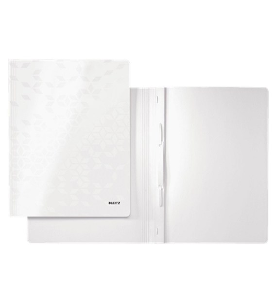Skoroszyt Leitz WOW do 250k. biały