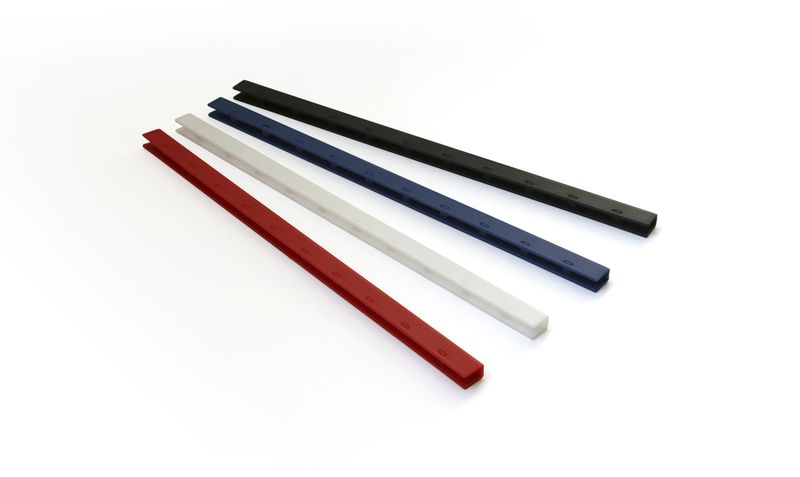 Listwy zatrzaskowe Greenbindery 10mm biały 100szt