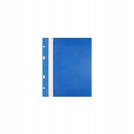 Skoroszyt Biurfol A5 PVC z perforacją niebieski