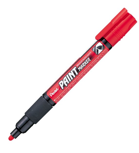 Marker olejowy Pentel MMP20 czerwony