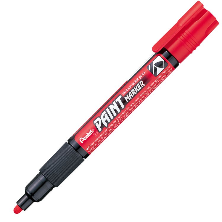Marker olejowy Pentel MMP20 czerwony