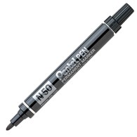 Marker permanentny Pentel N50 okrągła czerwony
