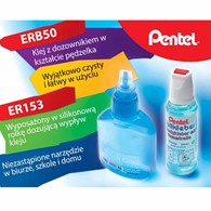 Klej Pentel z dozownikiem w pędzelku 50ml ERB50