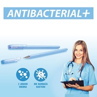 Długopis Pentel BK 77 Antibacterial czarny