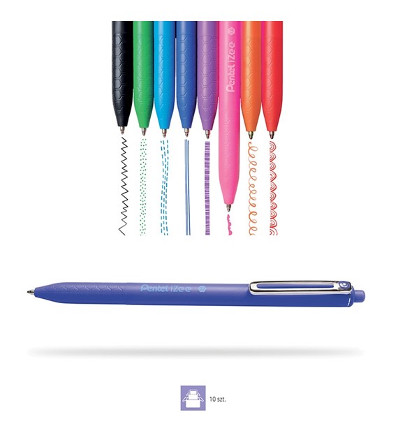 Długopis automatyczny Pentel IZEE BX467 niebieski