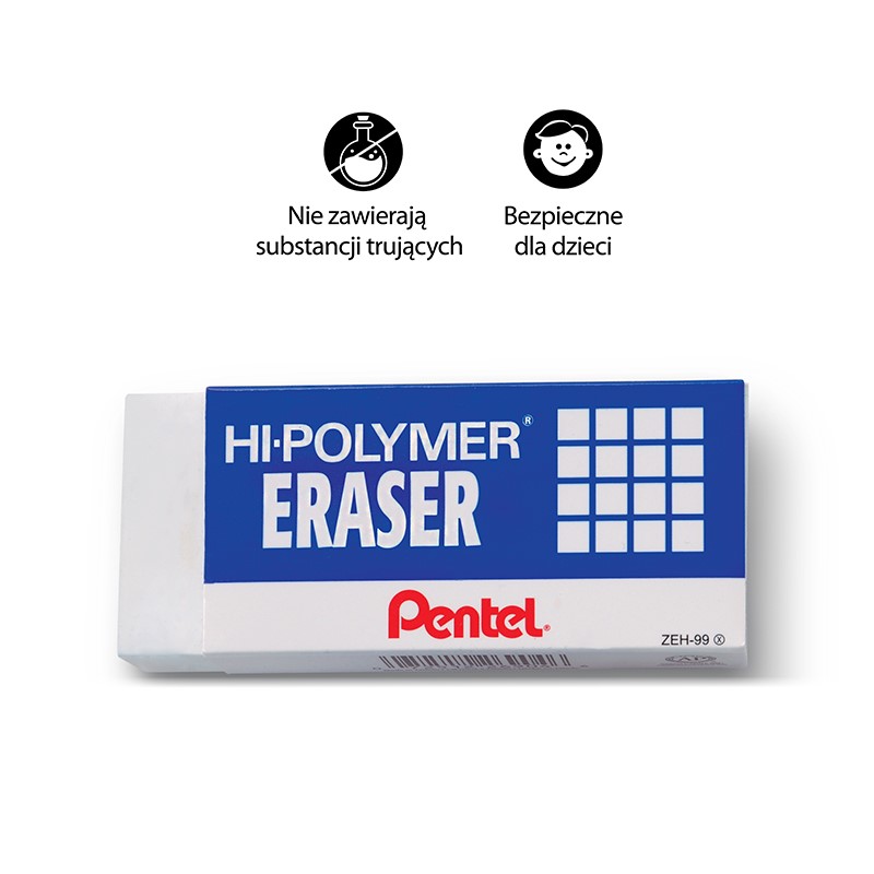 Gumki do mazania Pentel ZEH99 Jumbo