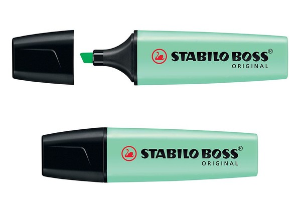 Zakreślacz STABILO BOSS ORGINAL PASTEL zielony