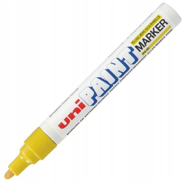 Marker olejowy Uni PX-20 żółty