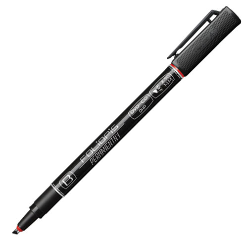 Foliopis Rystor B 2,5mm czerwony