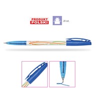 Długopis Rystor Kropka RS 0,7mm niebieski