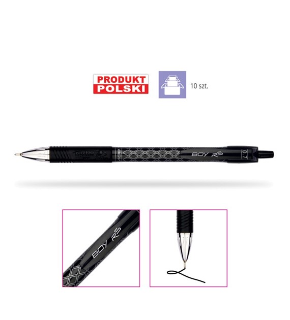 Długopis automatyczny Rystor Boy RS czarny