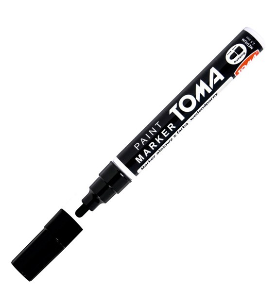 Marker olejowy Toma 2,5mm czarny