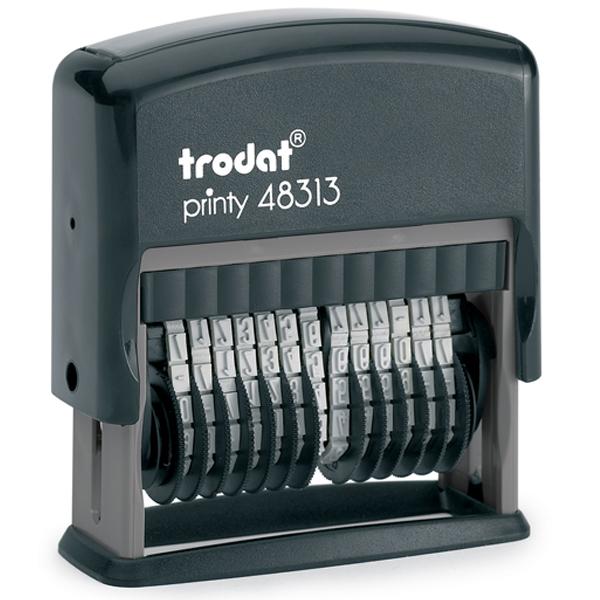 Numerator Trodat Printy 13 cyfr 3,8mm czarny
