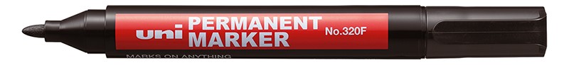 Marker permanentny UNI 320 okrągła zielony