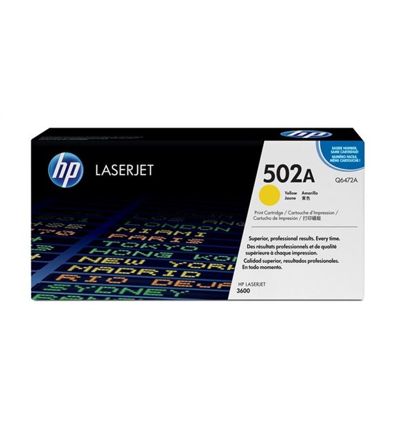 Toner HP Q6472A yellow