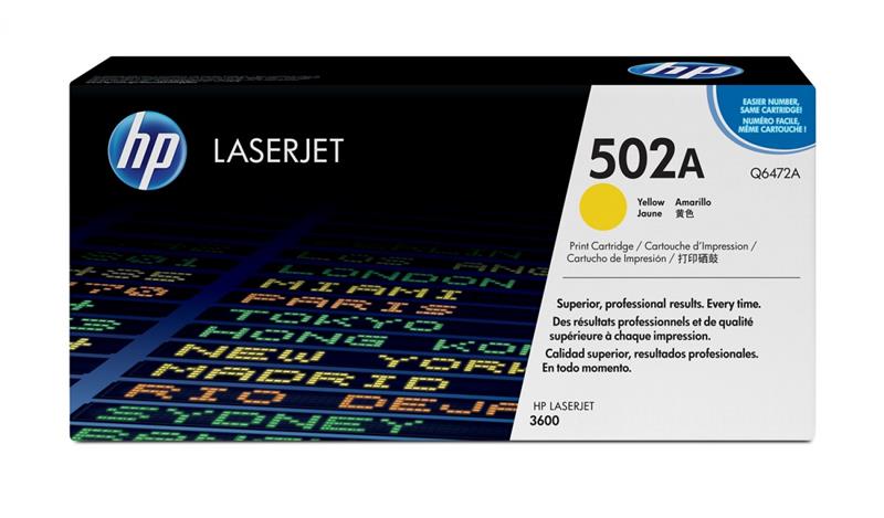 Toner HP Q6472A yellow