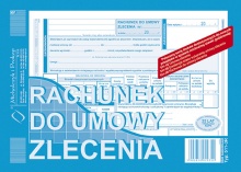 Rachunek do umowy zlecenia A5