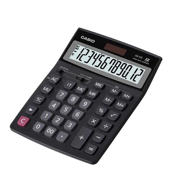 Kalkulator Casio GR-12BU granatowy