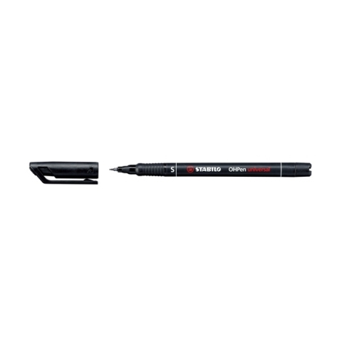 Foliopis Stabilo OHPen Universal S 0,4mm czarny