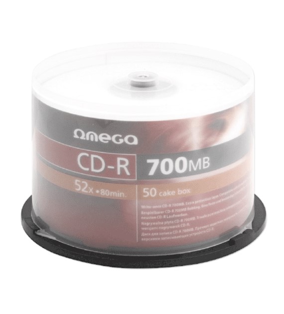 Płyta CD-R Omega 700MB cake 50szt.